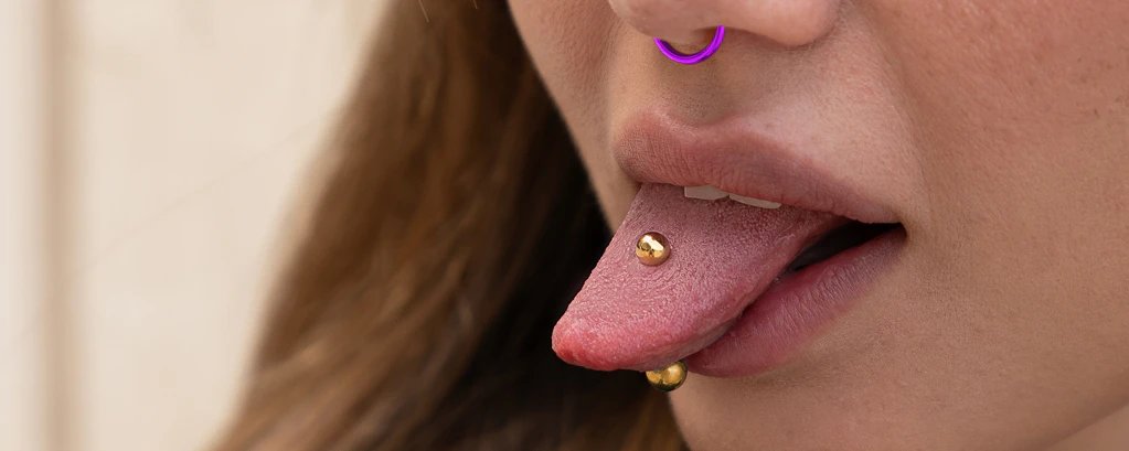 Smycken för tungpiercing