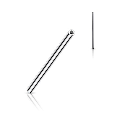 Trådlös push-in barbell i titan