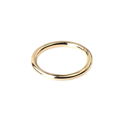 Ändlös ring av 14 karat guld med gångjärn