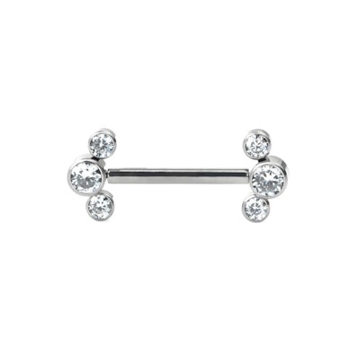 Trådlös bröstvårta barbell