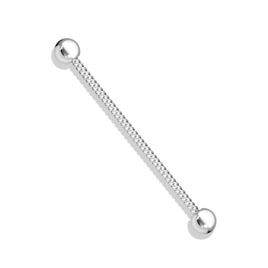 Industrial barbell med tvinnat rep