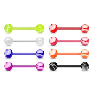 8 tungpiercingar 89 kr