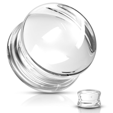Plugg i glas i flera färger
