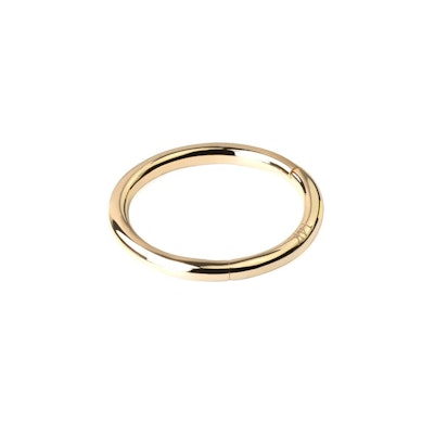 Ändlös ring av 14 karat guld med gångjärn