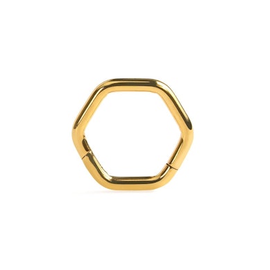 Hexagonal titanring