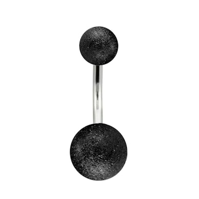 Navelpiercing med diamantlook