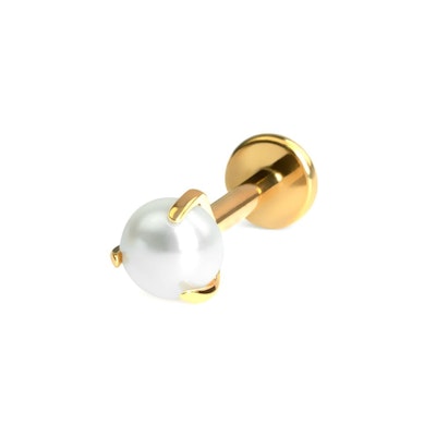 Titanlabret med pärla