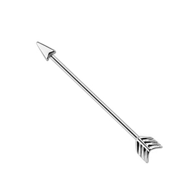 Industrial piercing formad som en pil