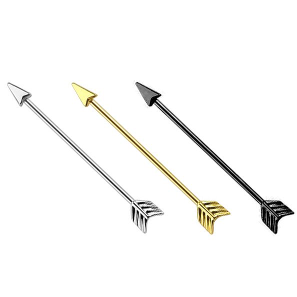 Industrial piercing formad som en pil