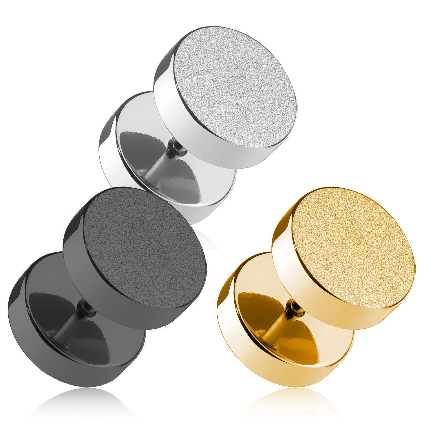 Fake plugg med diamant-look
