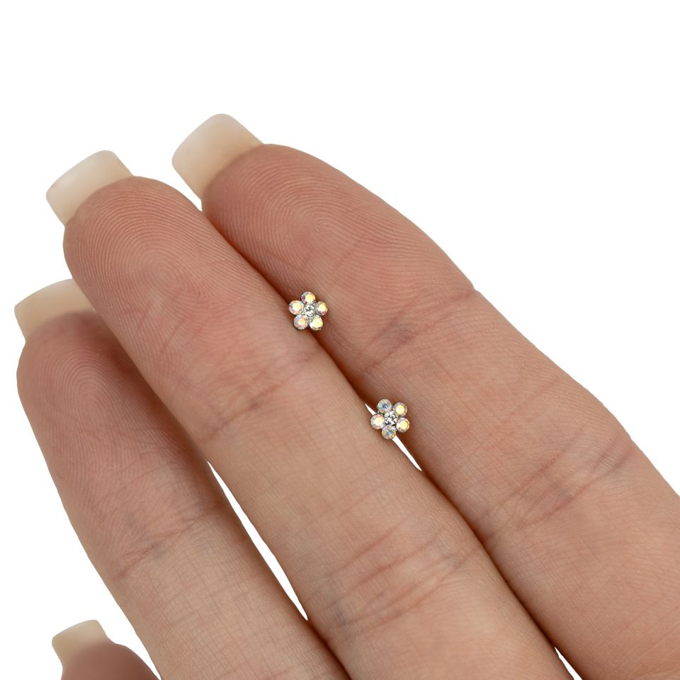 Labret med blomma