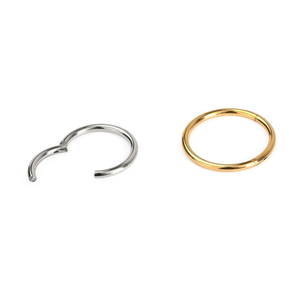 Oändlig ring med gångjärn i valfri färg