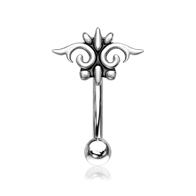 Böjd stav med tribalmönster