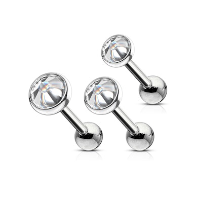 Set med öronpiercingar