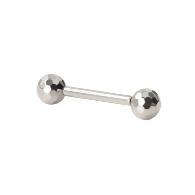 Push-in barbell med diskokulor