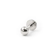 Push-in labret gjord av titan