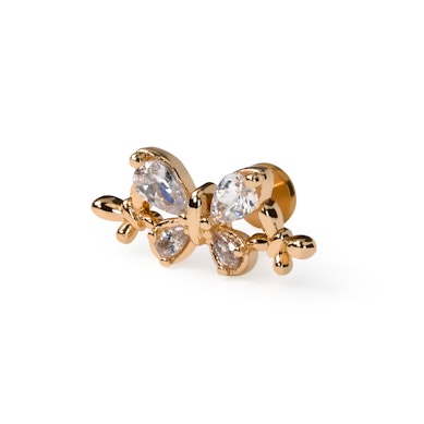 Labret med tre fjärilar