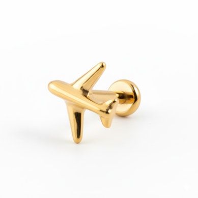 Titanlabret med flygplan