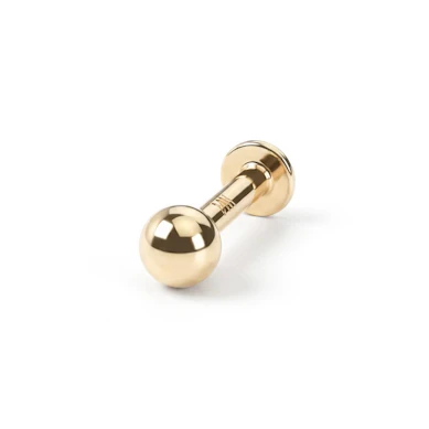 Labret av 14 kt. guld