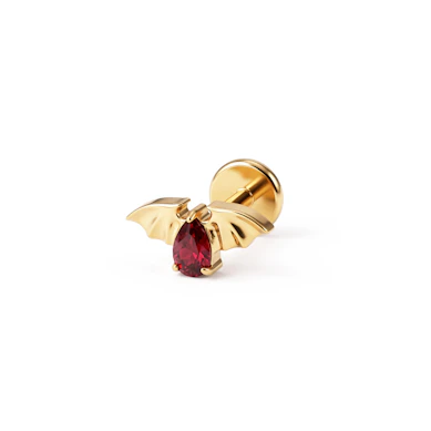 Titanlabret med liten fladdermus