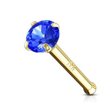 14 karats guld nässtav med sten