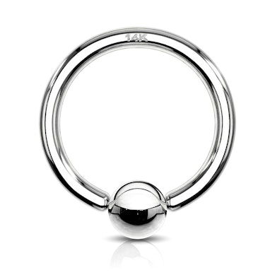 Kulring av 14 karats guld