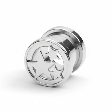 Tunnel med trio av stjärnor