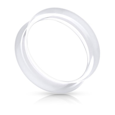 Ultratunn silikontunnel