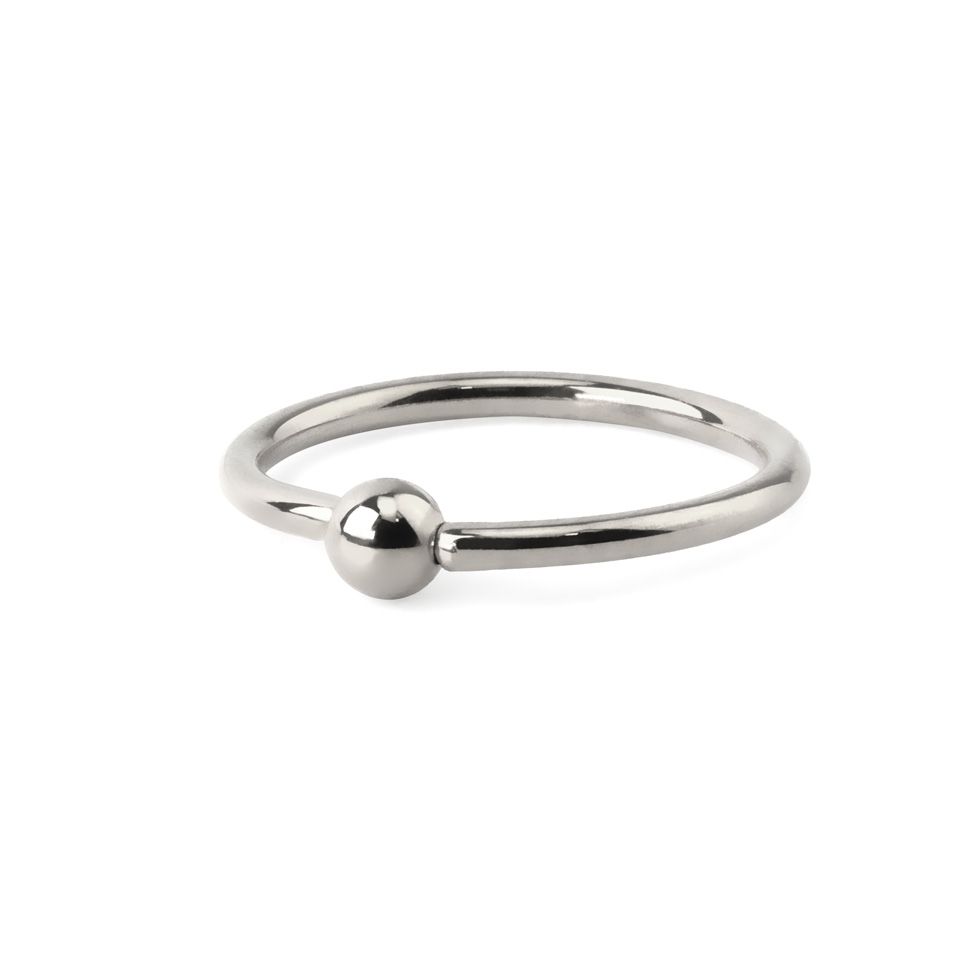 Captive store bead ring