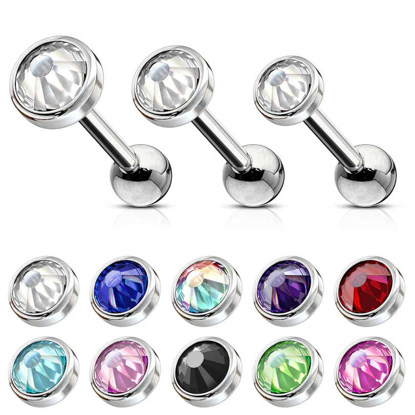 Set med öronpiercingar