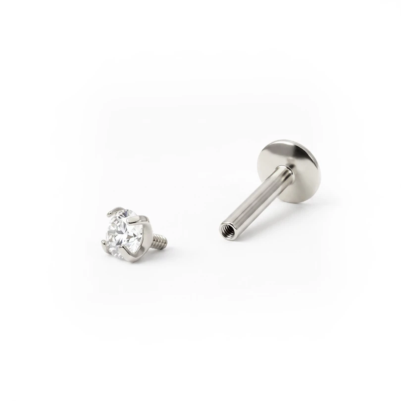 Labret i olika stendesigns och färger