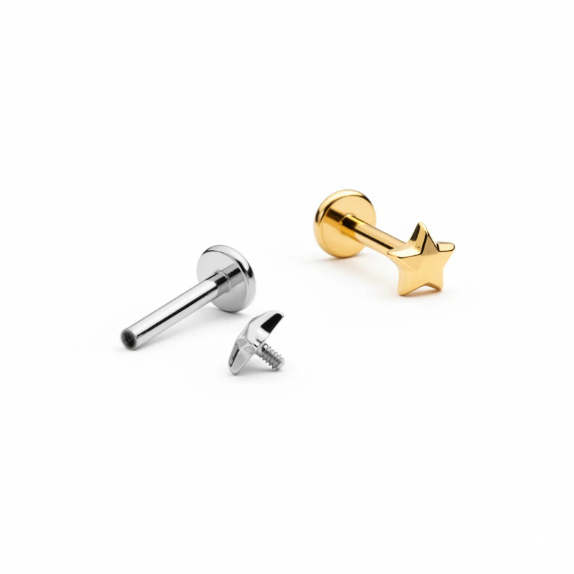 Titanlabret med detaljrik stjärna