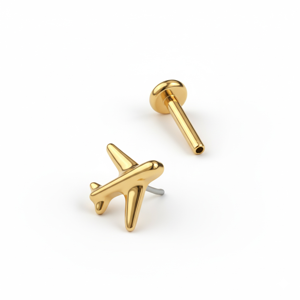 Titanlabret med flygplan