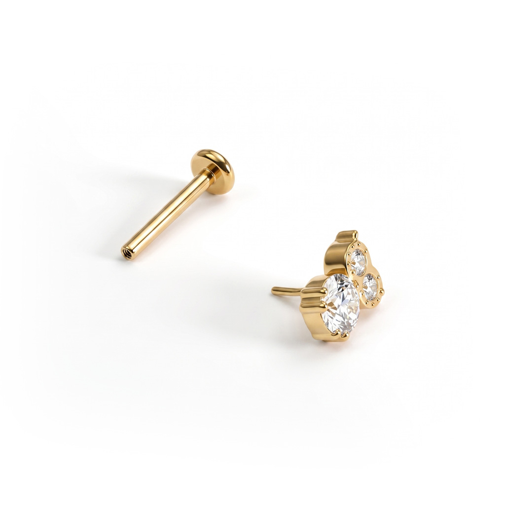 Titanlabret med stenprydd uggla
