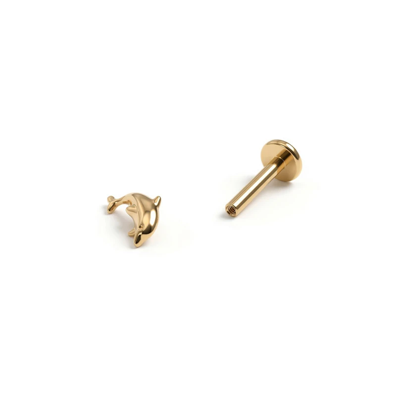 Titanlabret med delfin
