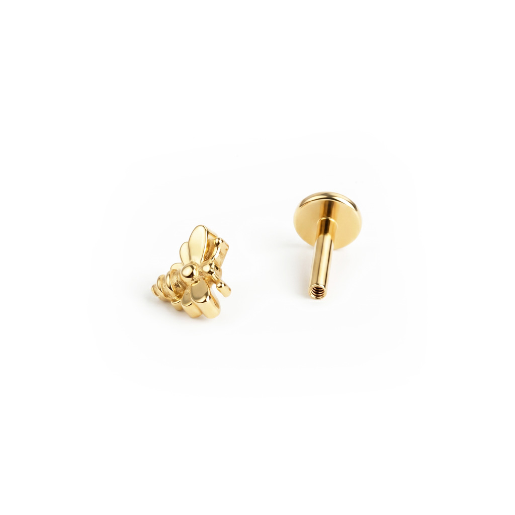 Titanlabret med bidesign