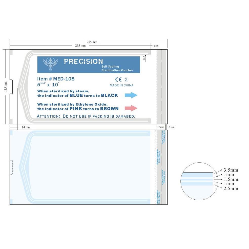 Självtätande autoklavpåsar