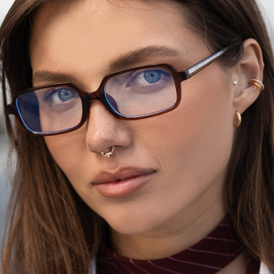 Framåtvänd ring med fjärilar