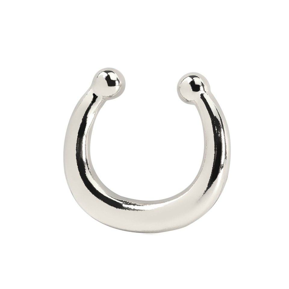 Fake septumpiercing i enkel design